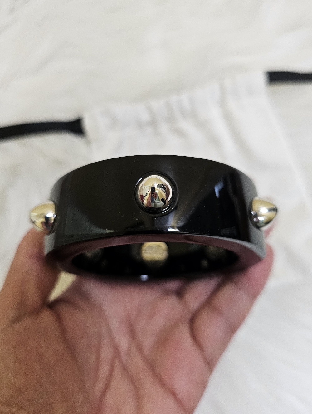 NWOT Marc JacobsThe Punk Stud Bangle - Picture 5 of 11